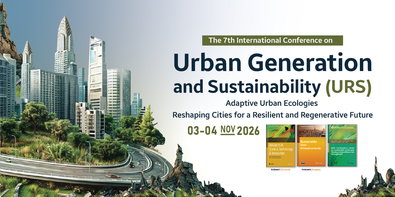 Urban Generation and Sustainability (URS) - 7th edition